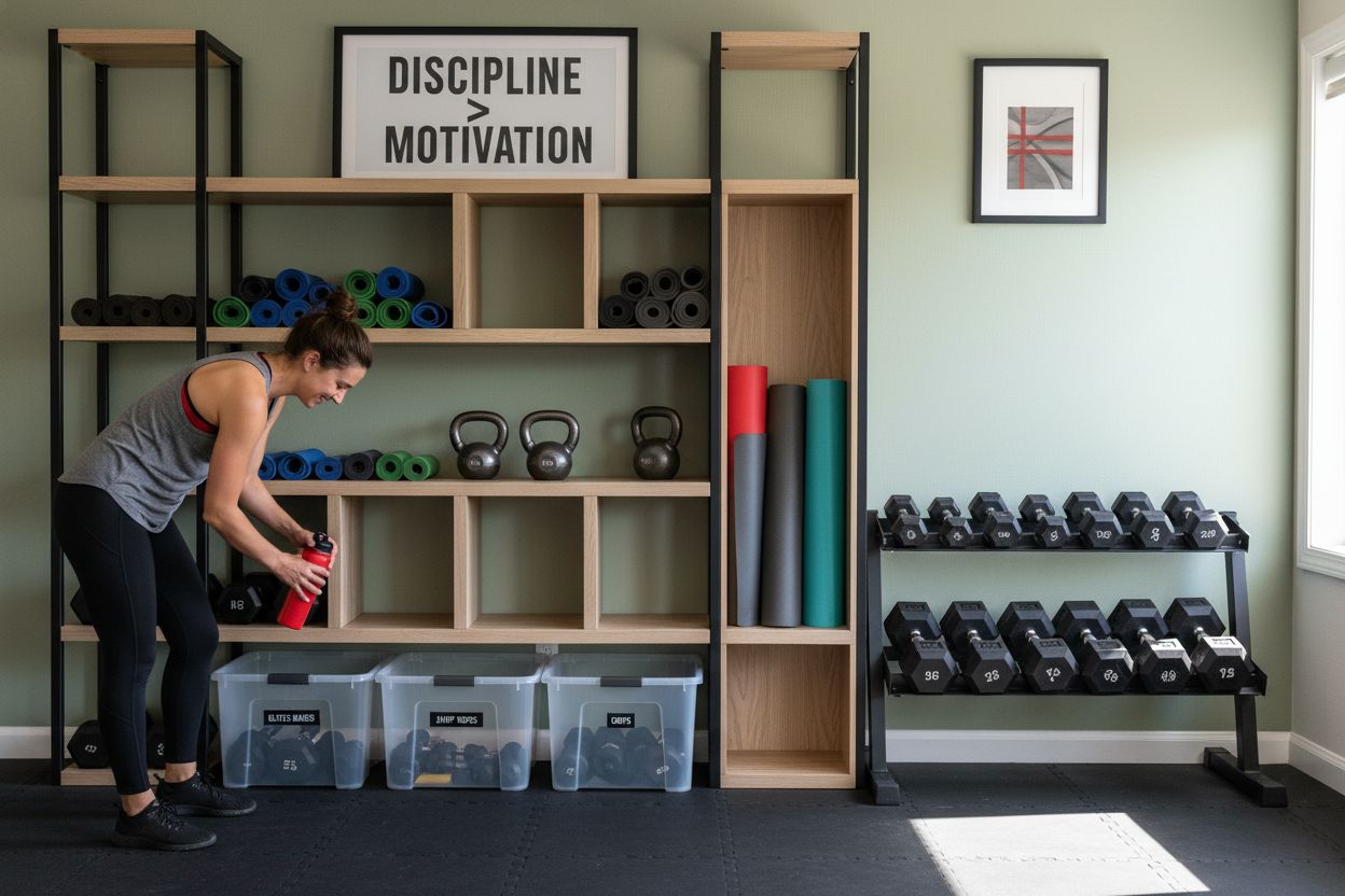 home gym organisation