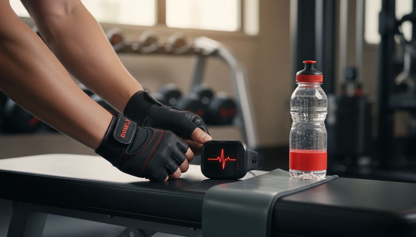 using gym accessories