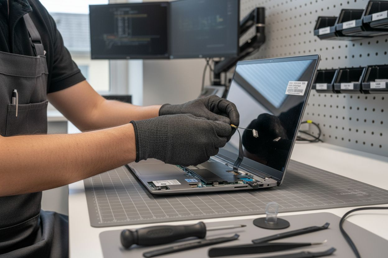 laptop screen cable connection