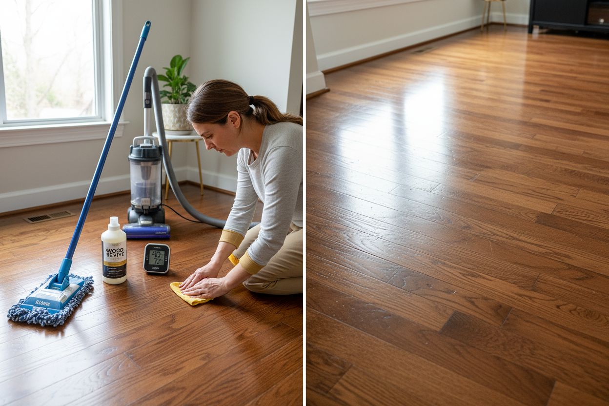 hardwood cleaning tools
