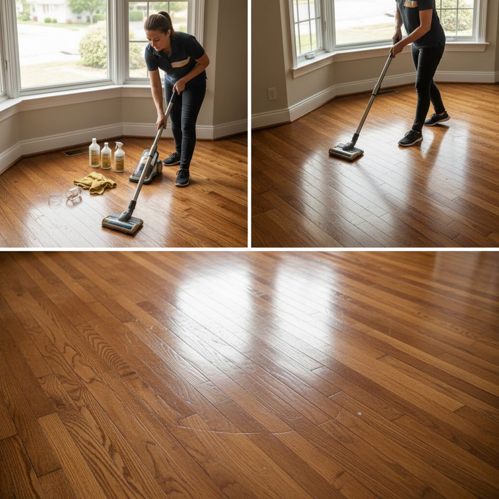microfiber hardwood cleaning