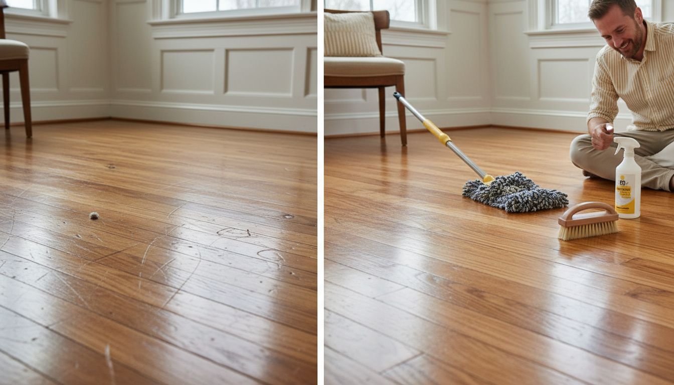 hardwood floor damage