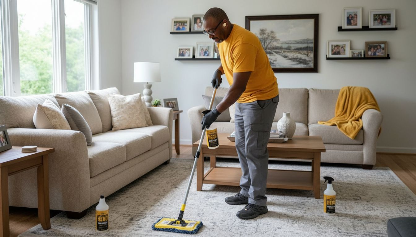 hardwood floor cleaning