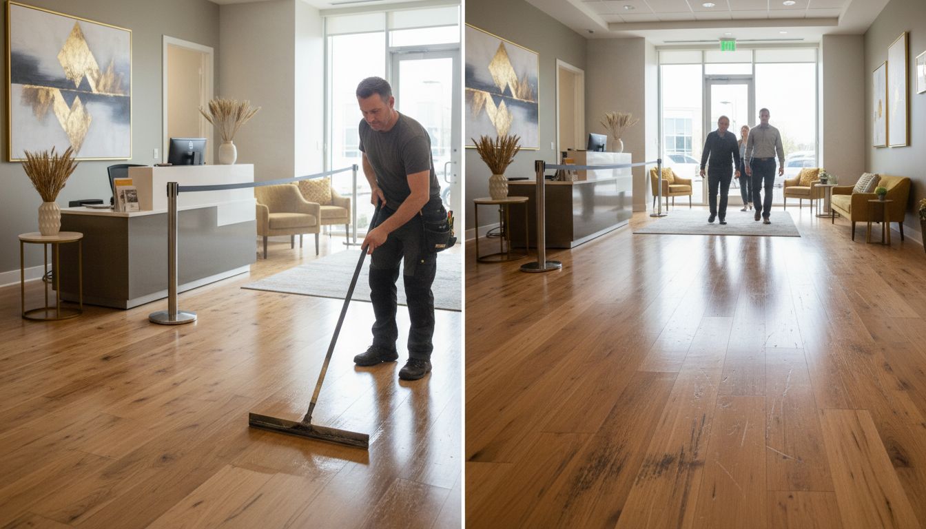 professional floor refinishing