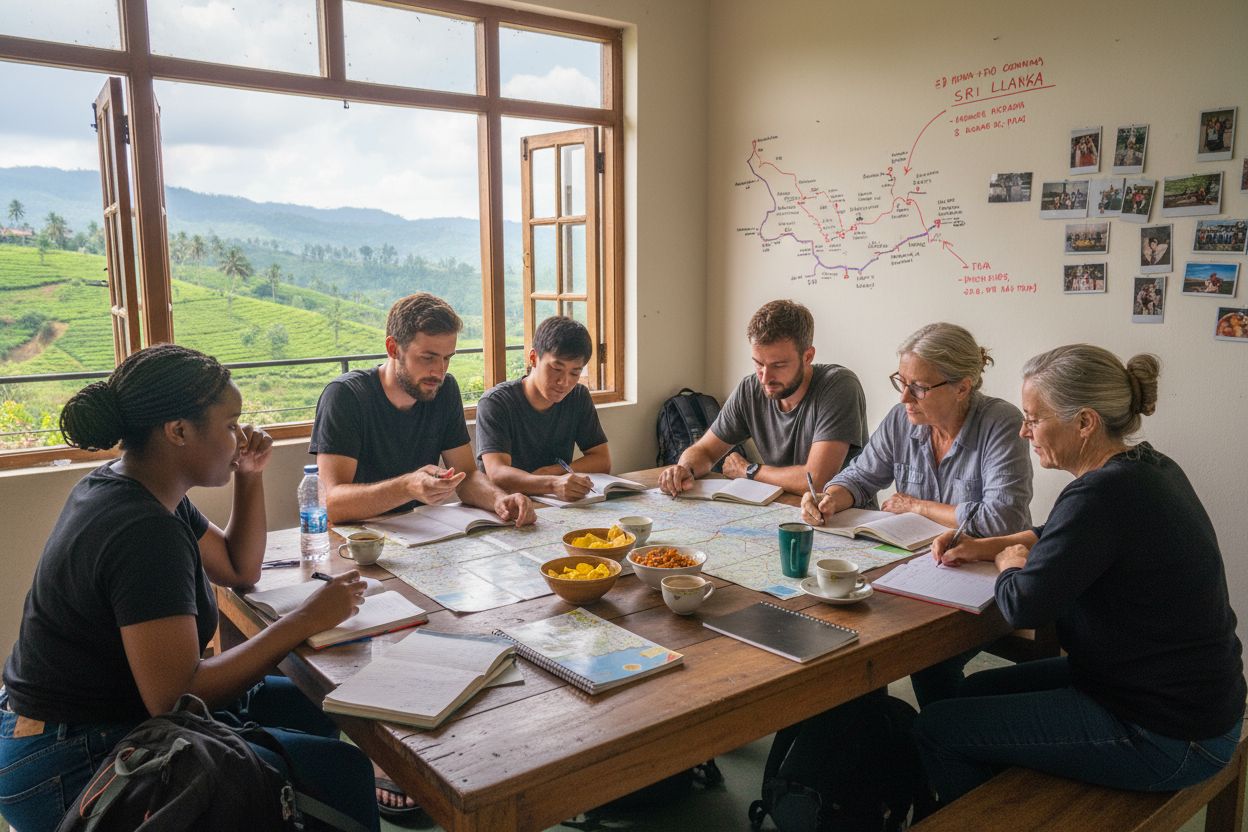 Sri Lanka hostel backpackers
