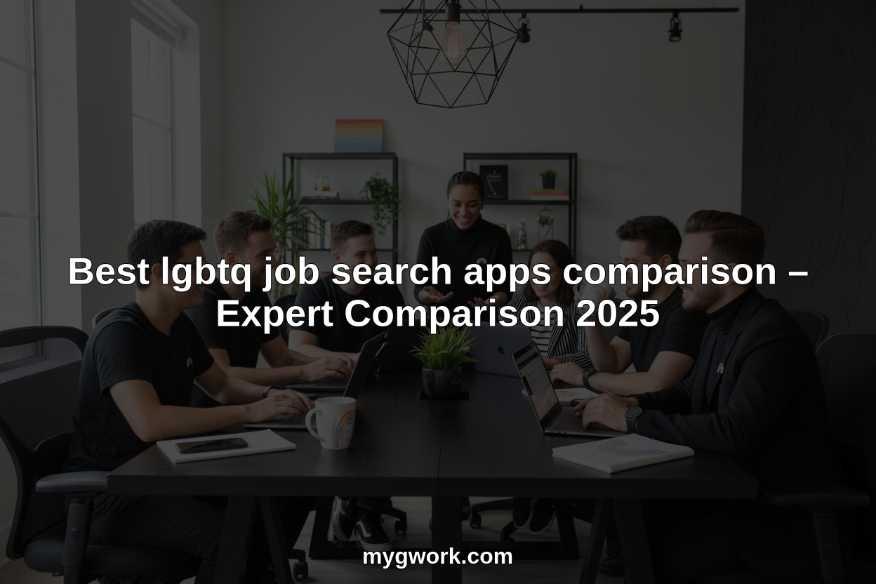 lgbtq job search apps comparison hero header image
