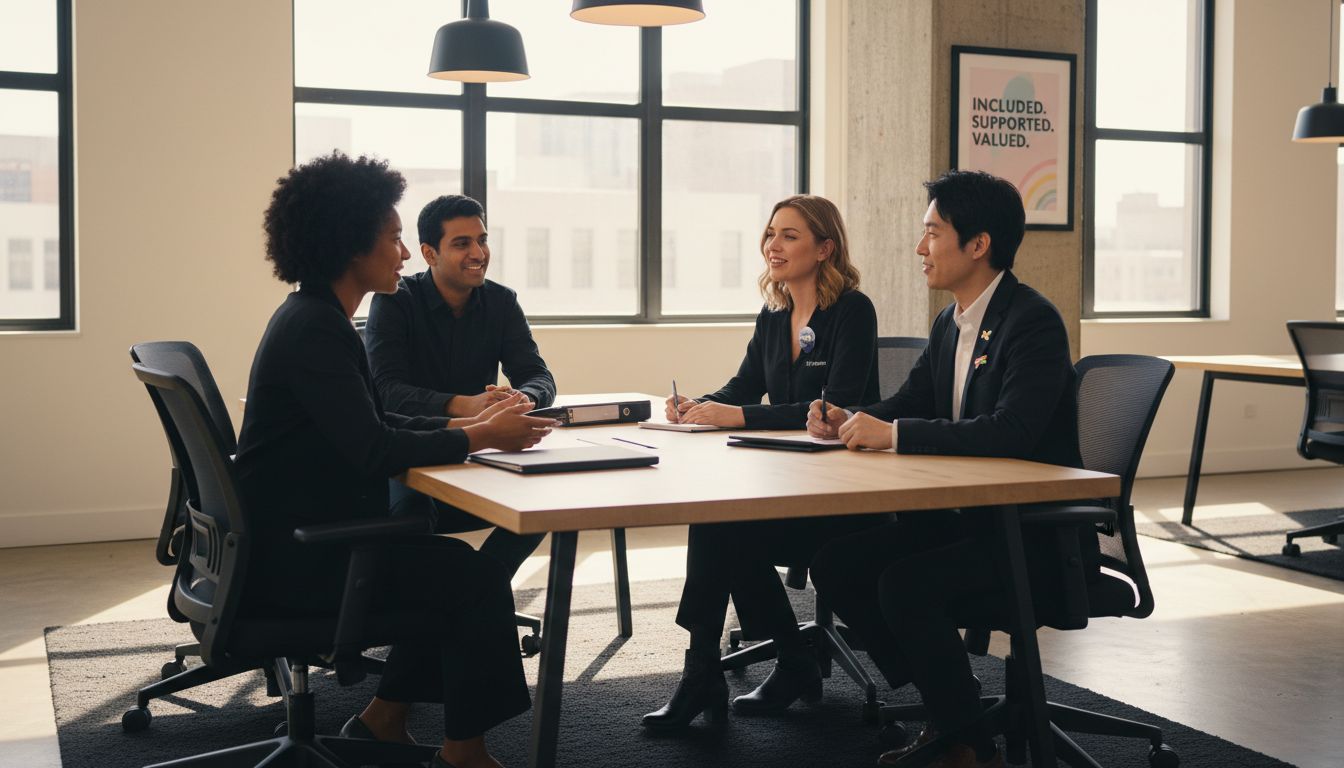 inclusive office teamwork