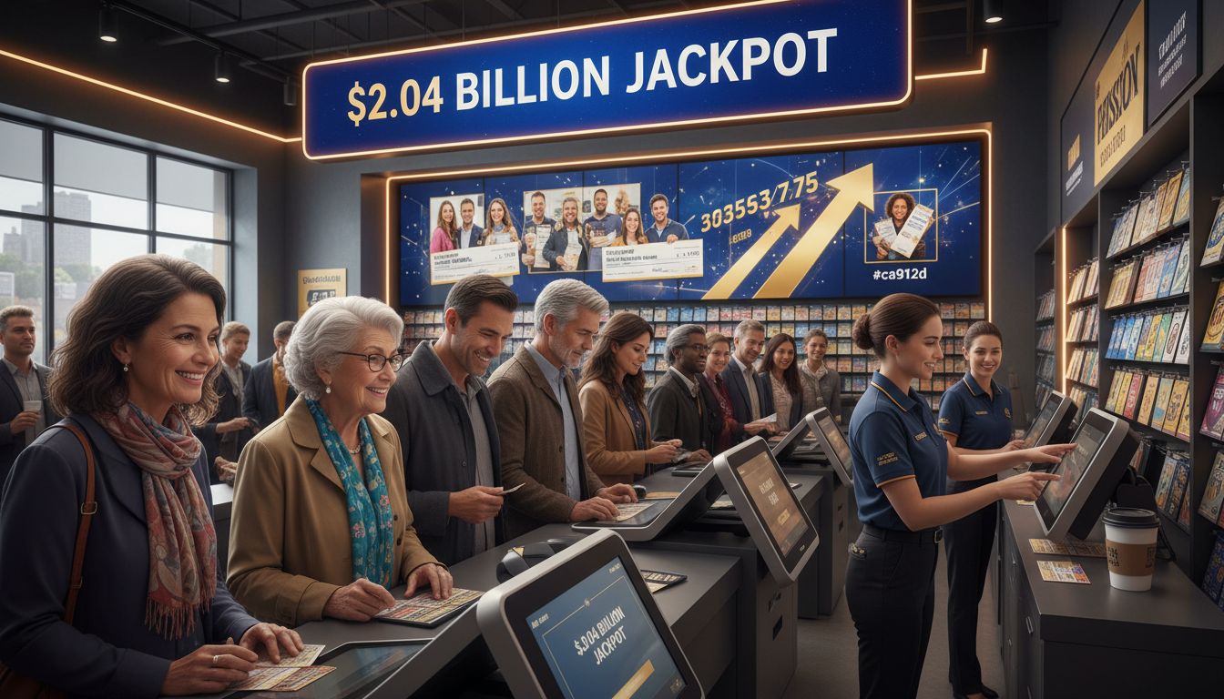 lottery jackpot excitement