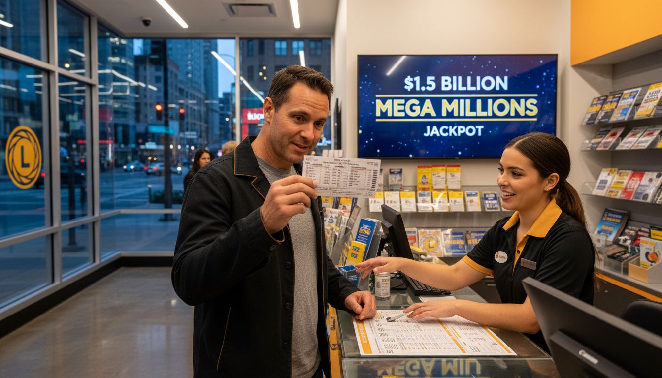 lottery retailer scene