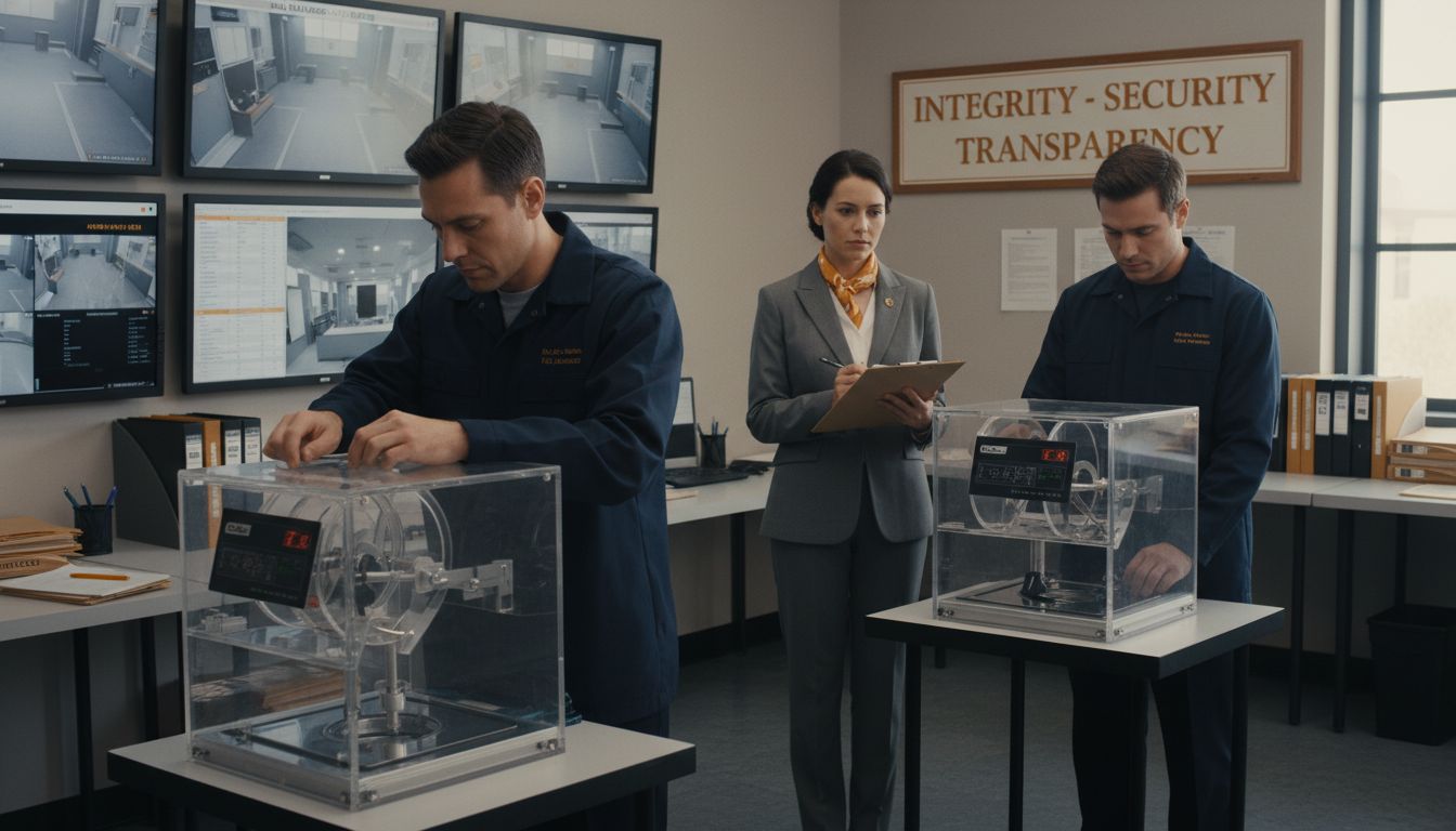 lottery drawing protocol