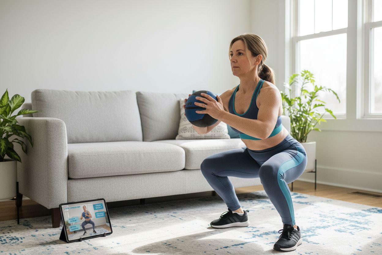 home functional training woman