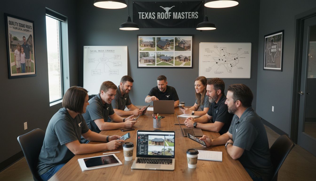 marketing team brainstorming