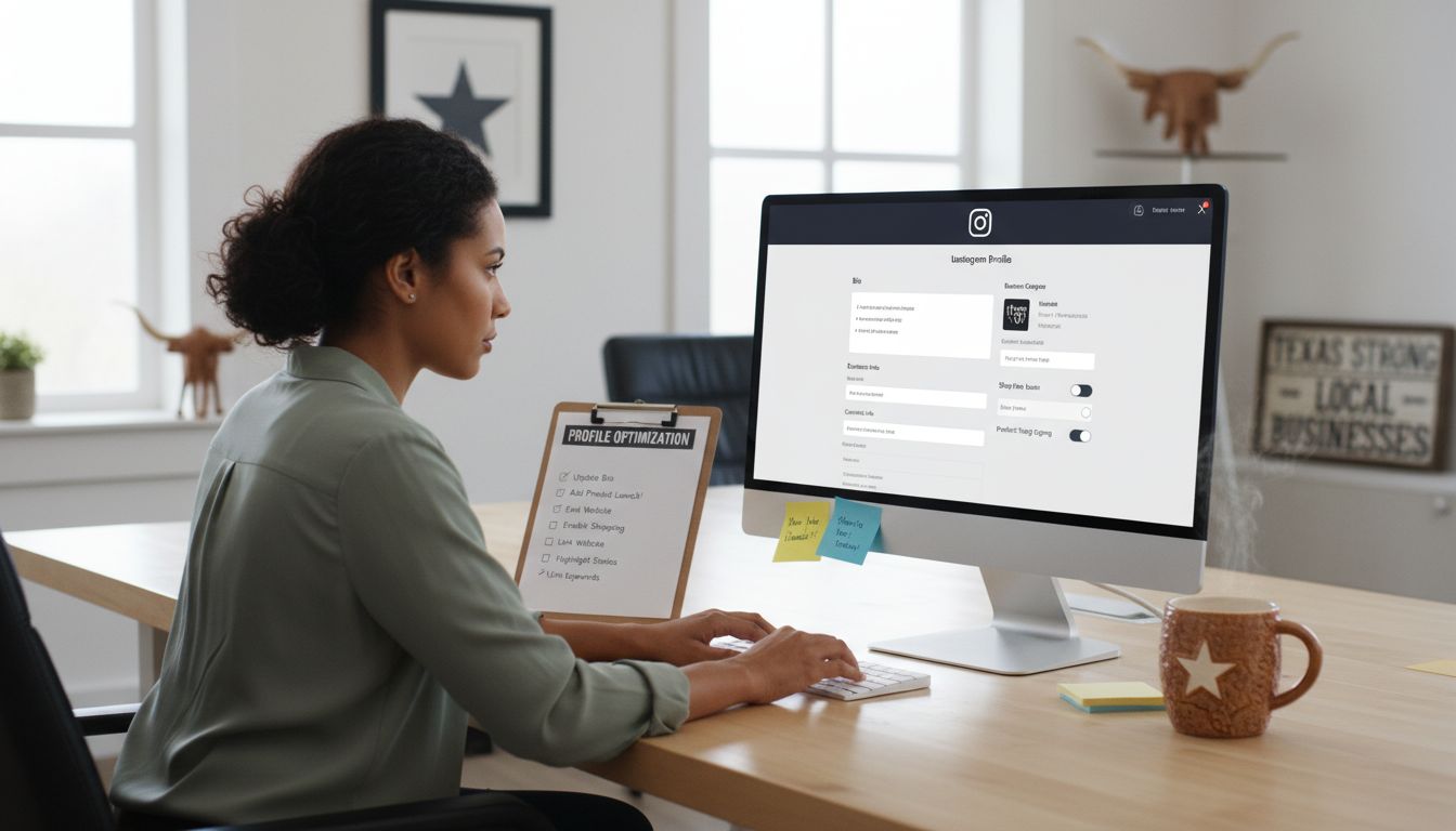 Optimize Instagram profile