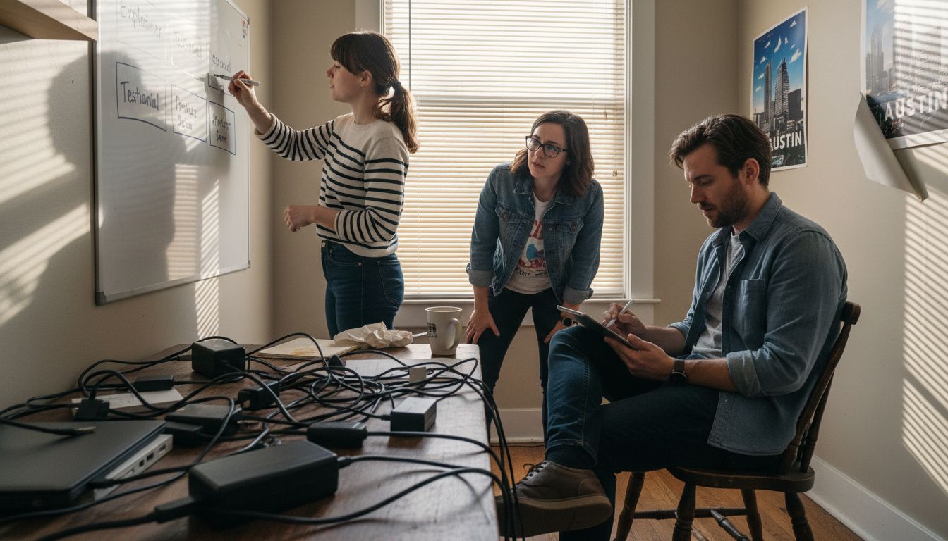 Team planning video campaign formats