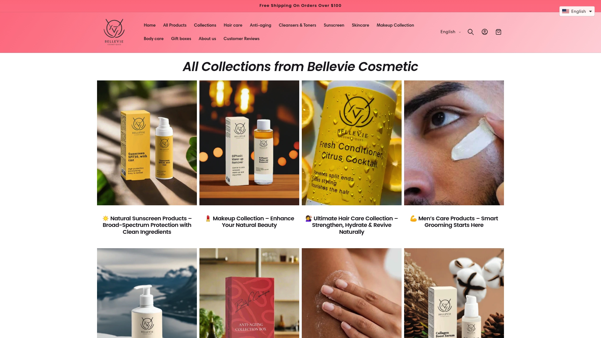 https://belleviecosmetic.com/collections