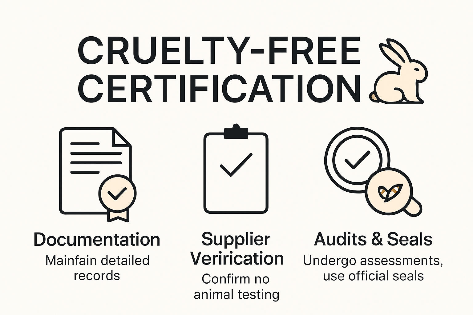 Etapas y plazos para obtener la certificación libre de crueldad animal