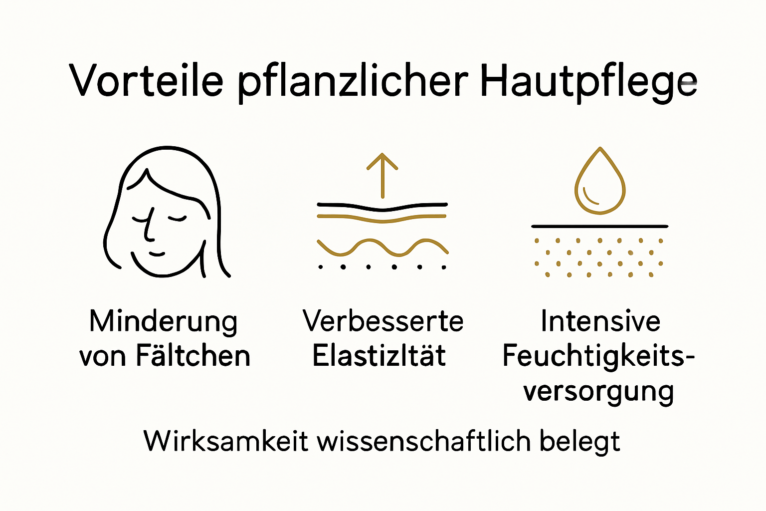 Auf einen Blick: Die wichtigsten Vorteile pflanzlicher Hautpflege