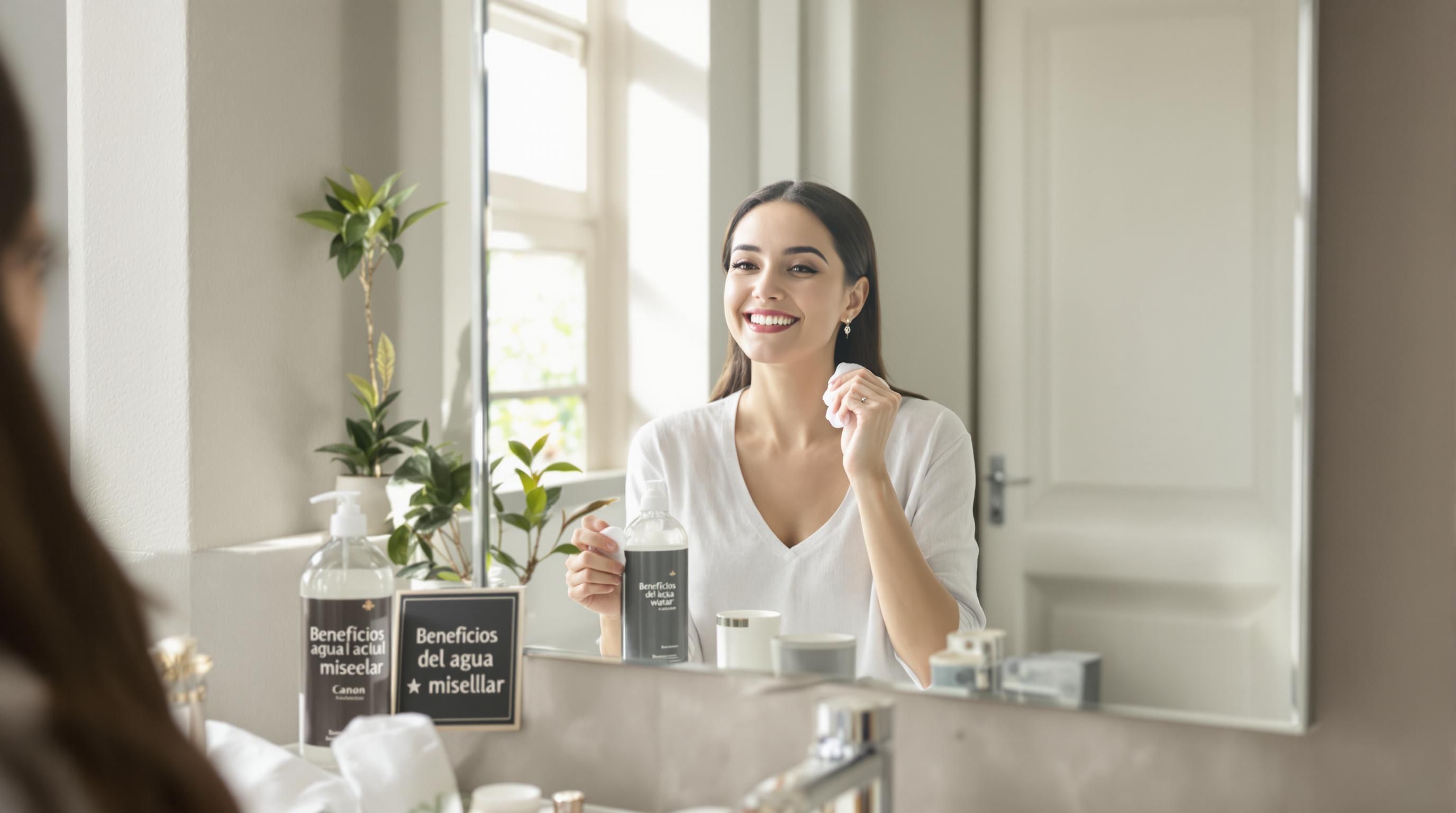 beneficios agua micelar rutina