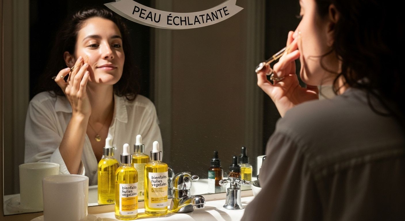 aceites vegetales piel