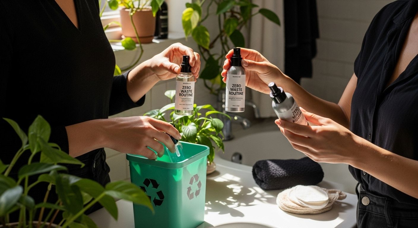 zero waste serum routine