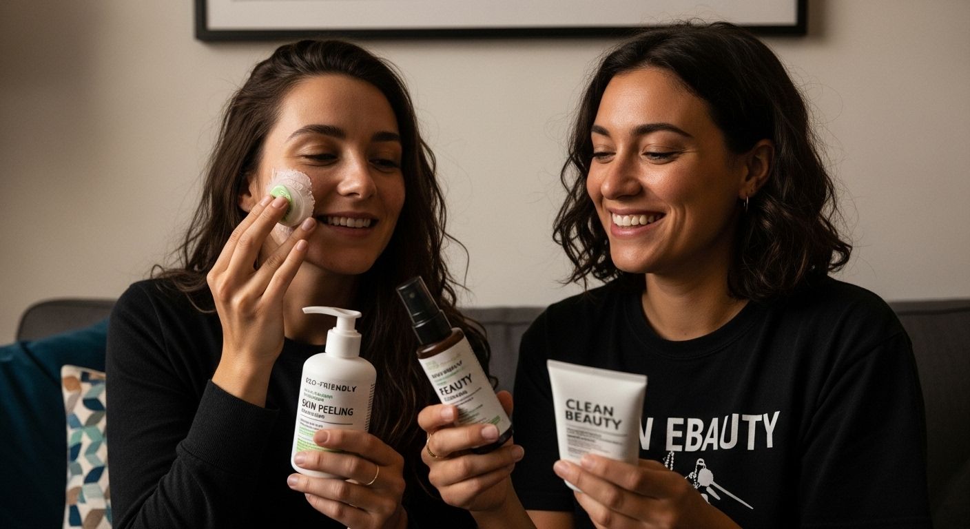 Clean Beauty Peeling Freundinnen