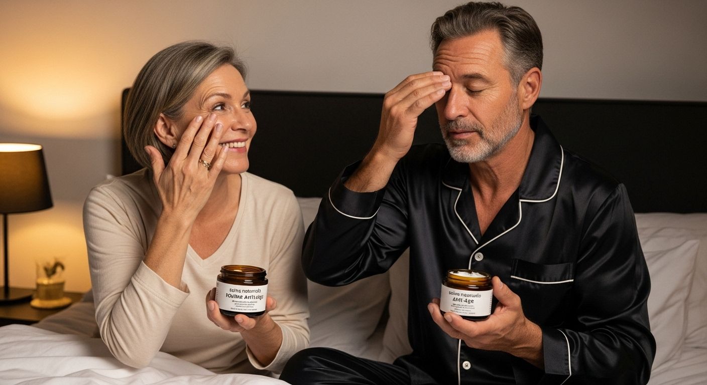 Anti-Aging-Routine natürliche Pflege