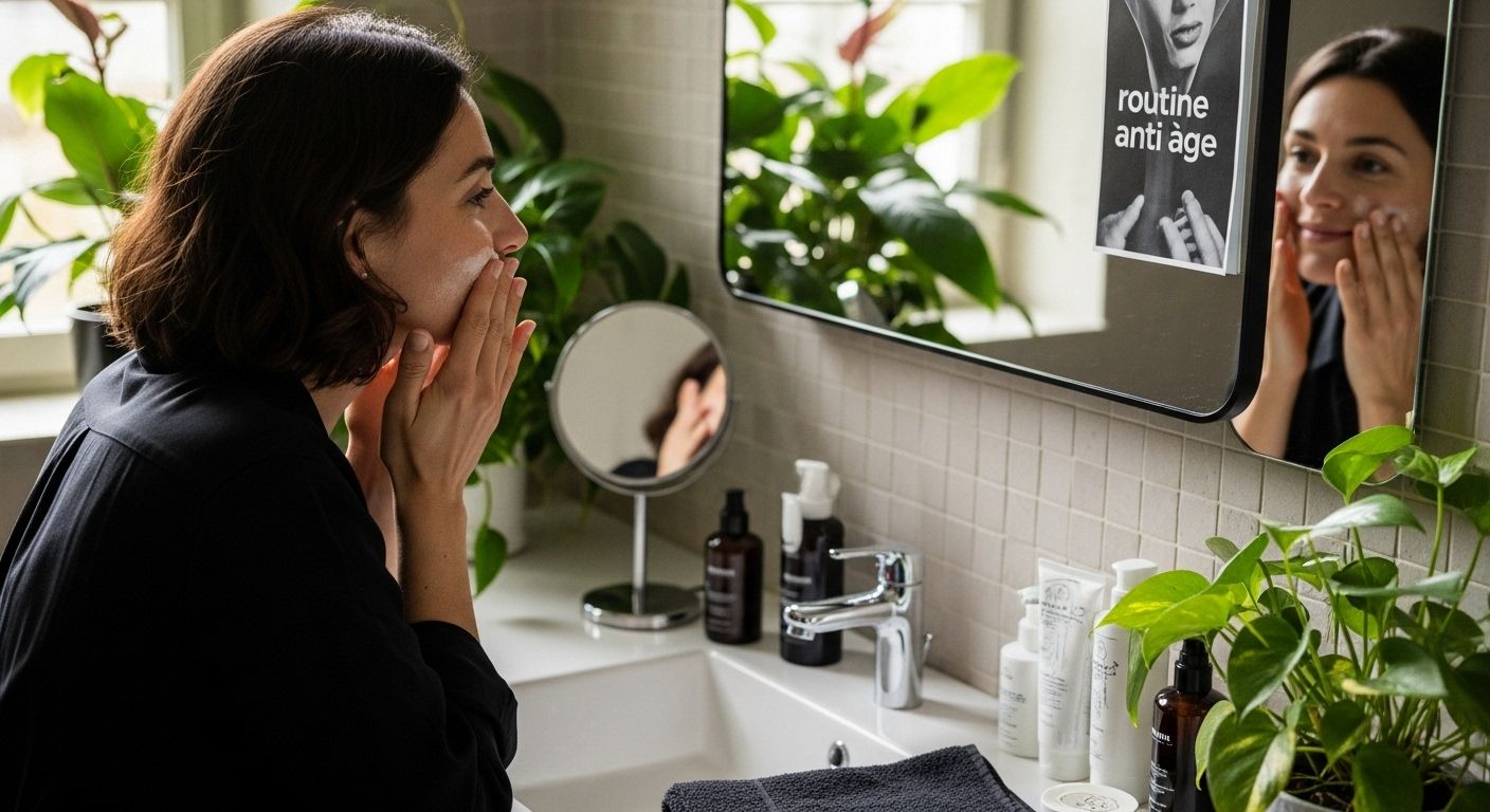 rutina anti edad limpieza facial