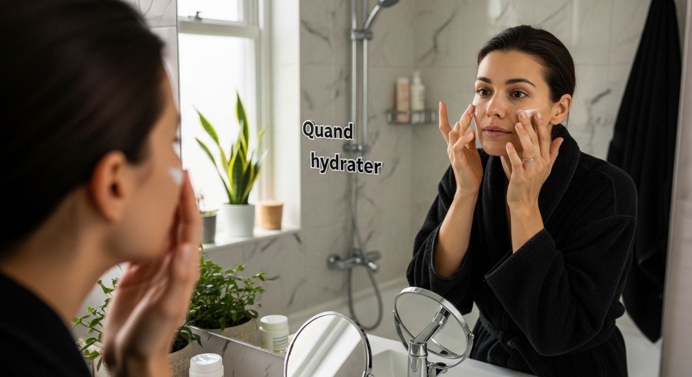 rutina de hidratación facial