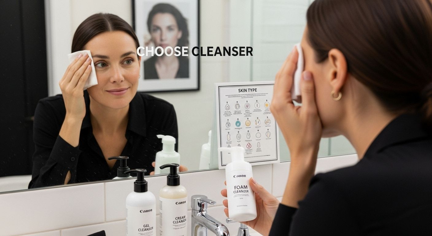 choose right cleanser demonstration