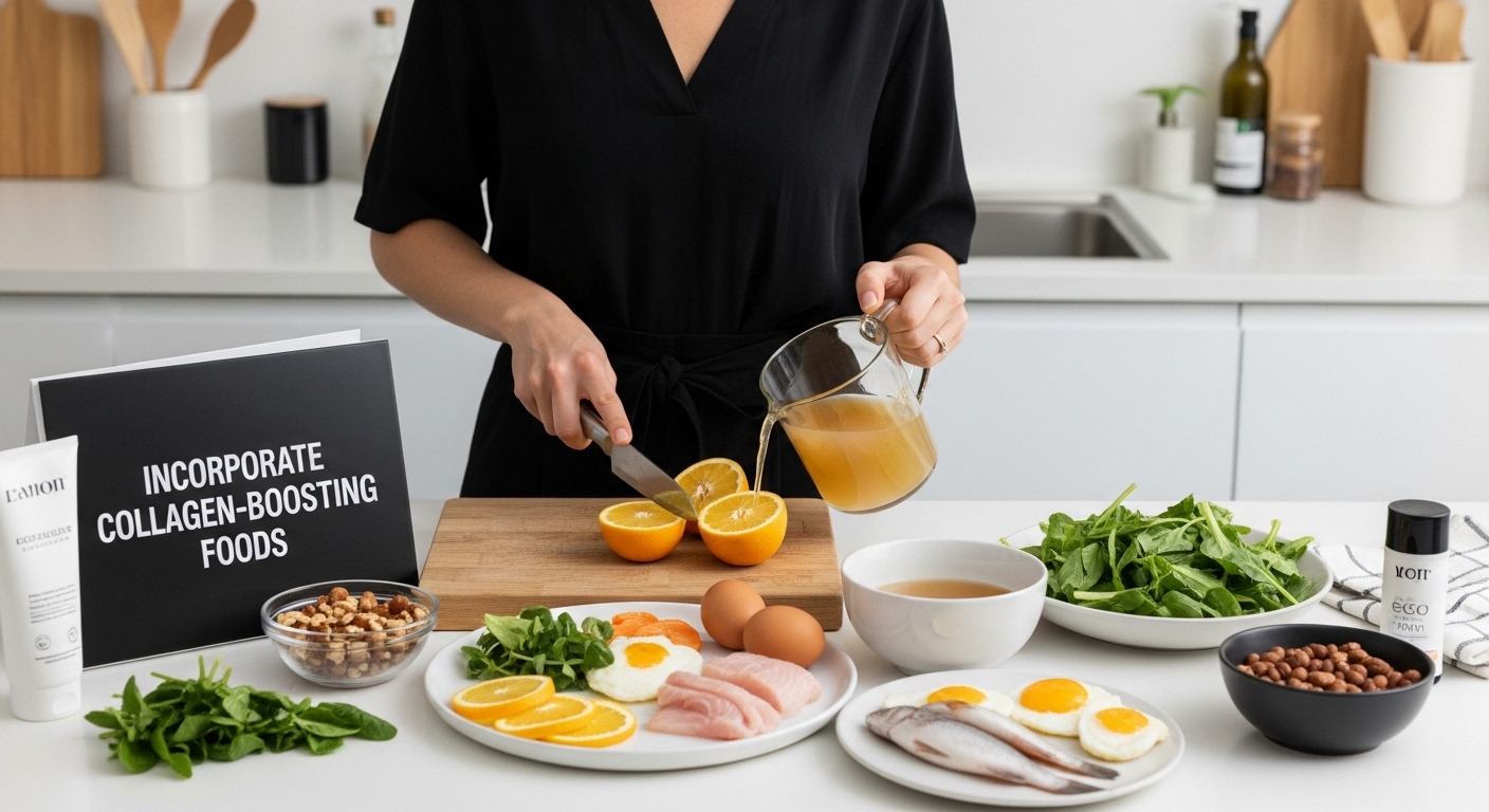alimentos que estimulan el colágeno