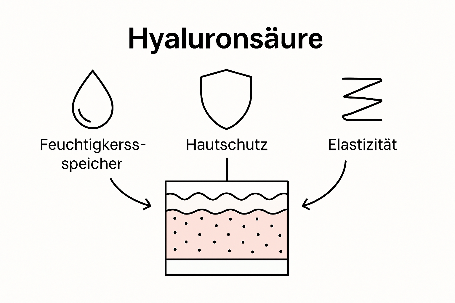 Hyaluronihapon edut: kosteutus, suoja ja kimmoisuus visualisoituna