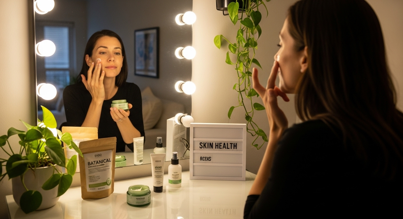natural skincare routine home
