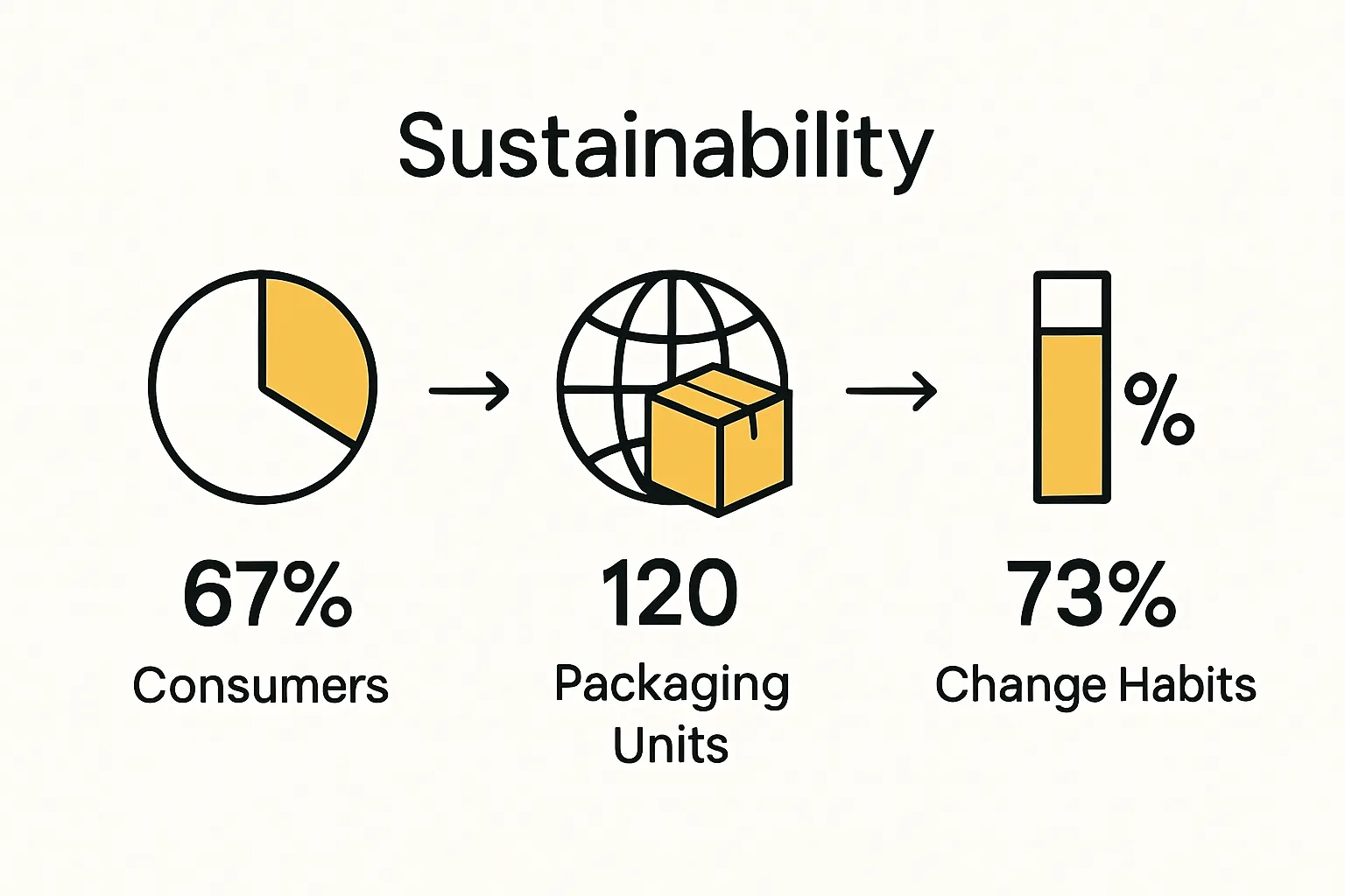 Infographic of consumer statistics in ethical beauty