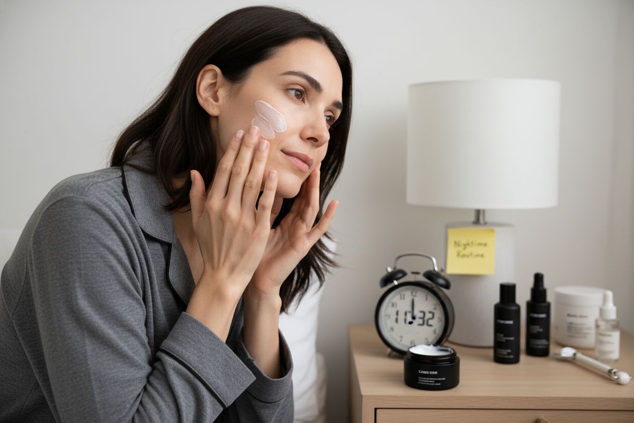 nighttime skincare routine