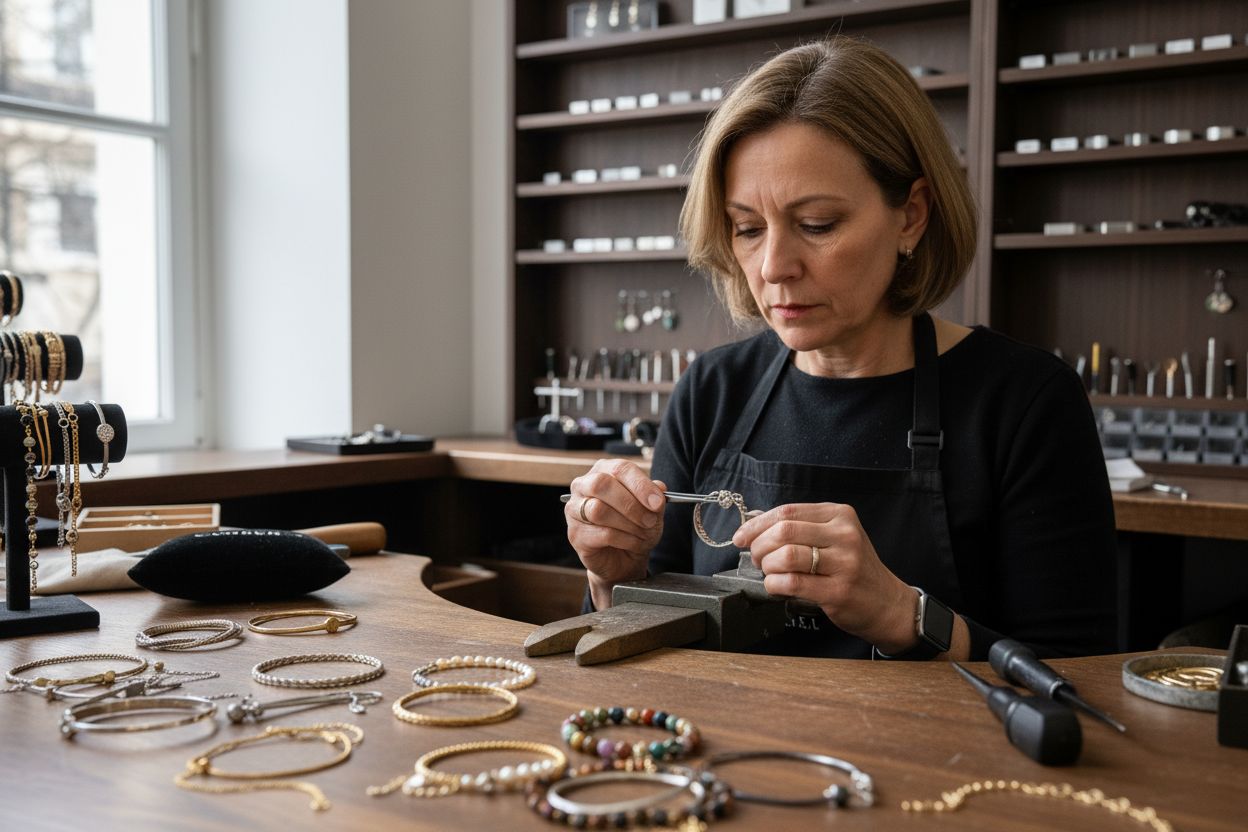 taller pulseras materiales