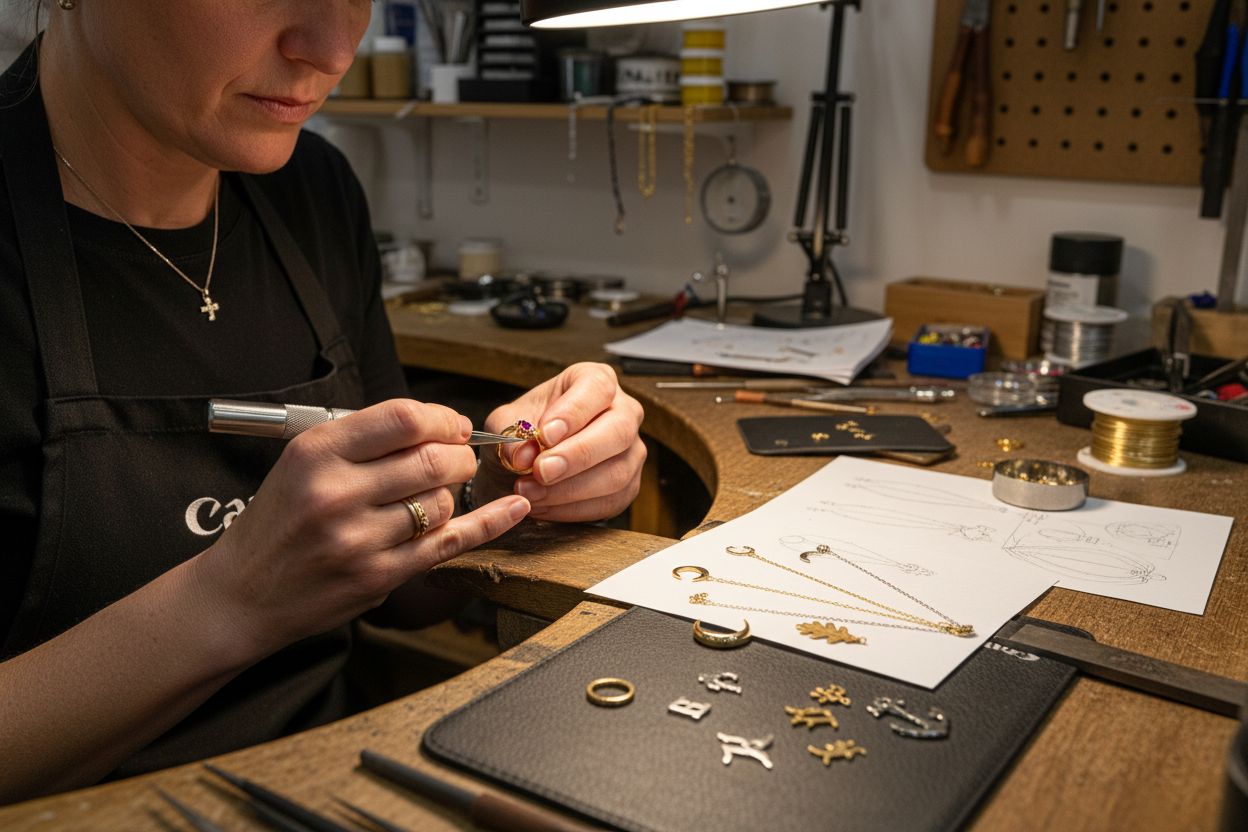 personalized jewelry crafting