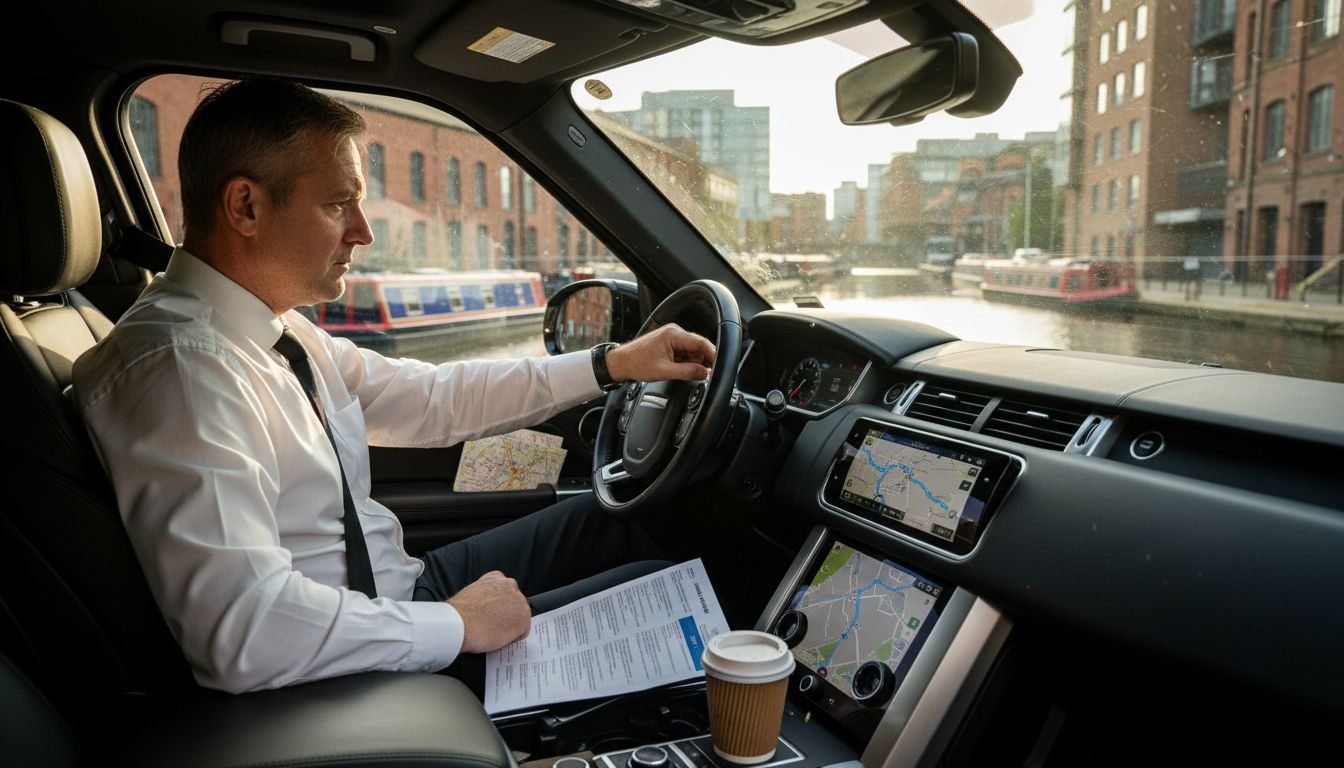 Chauffeur mapping tailored travel route
