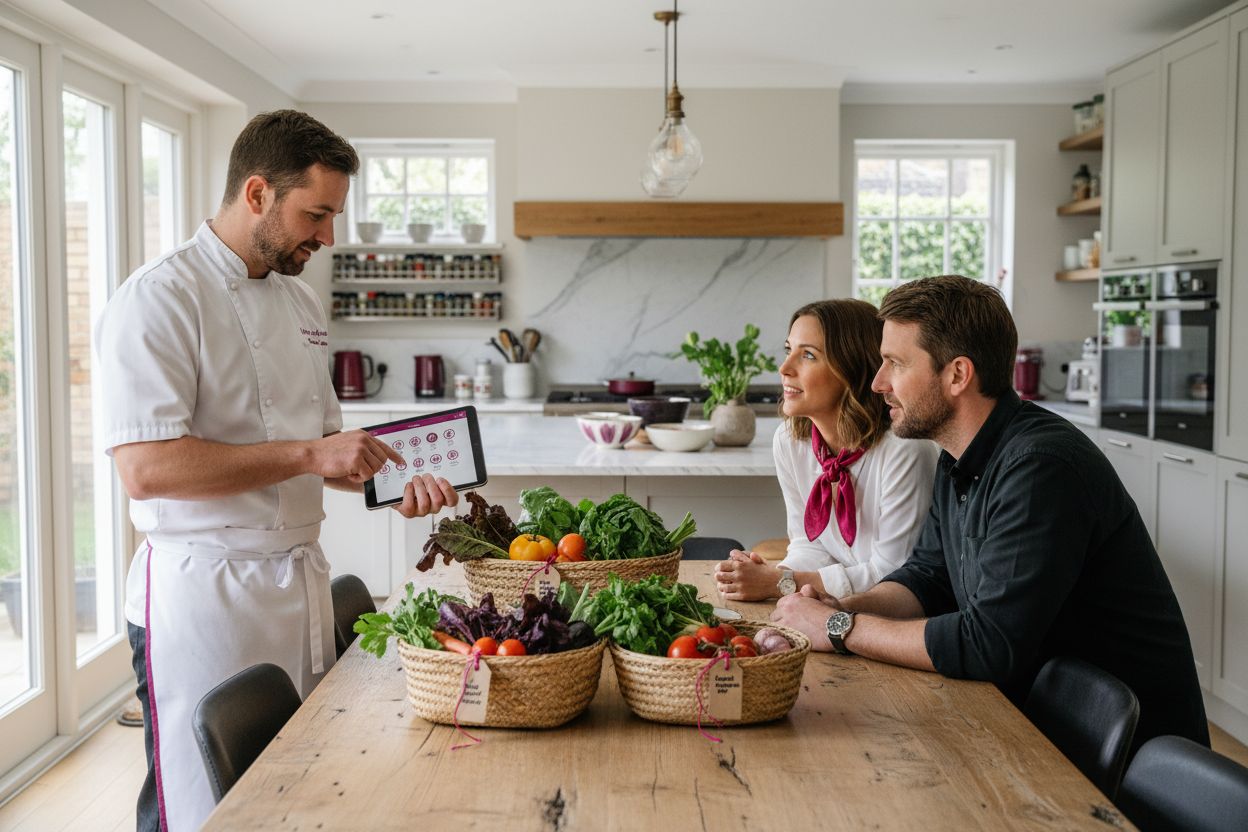 private chef consultation UK