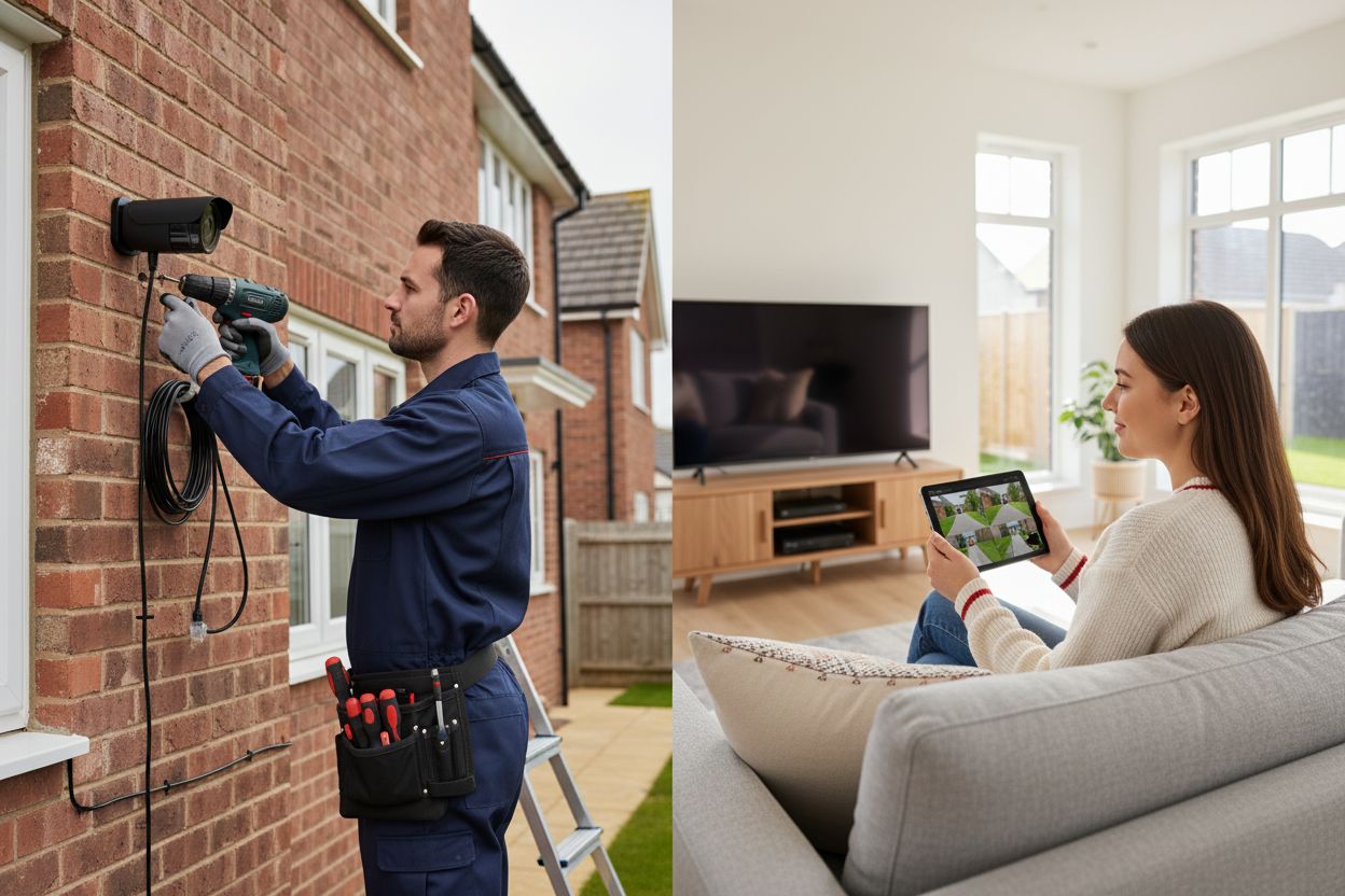 wired vs wireless CCTV