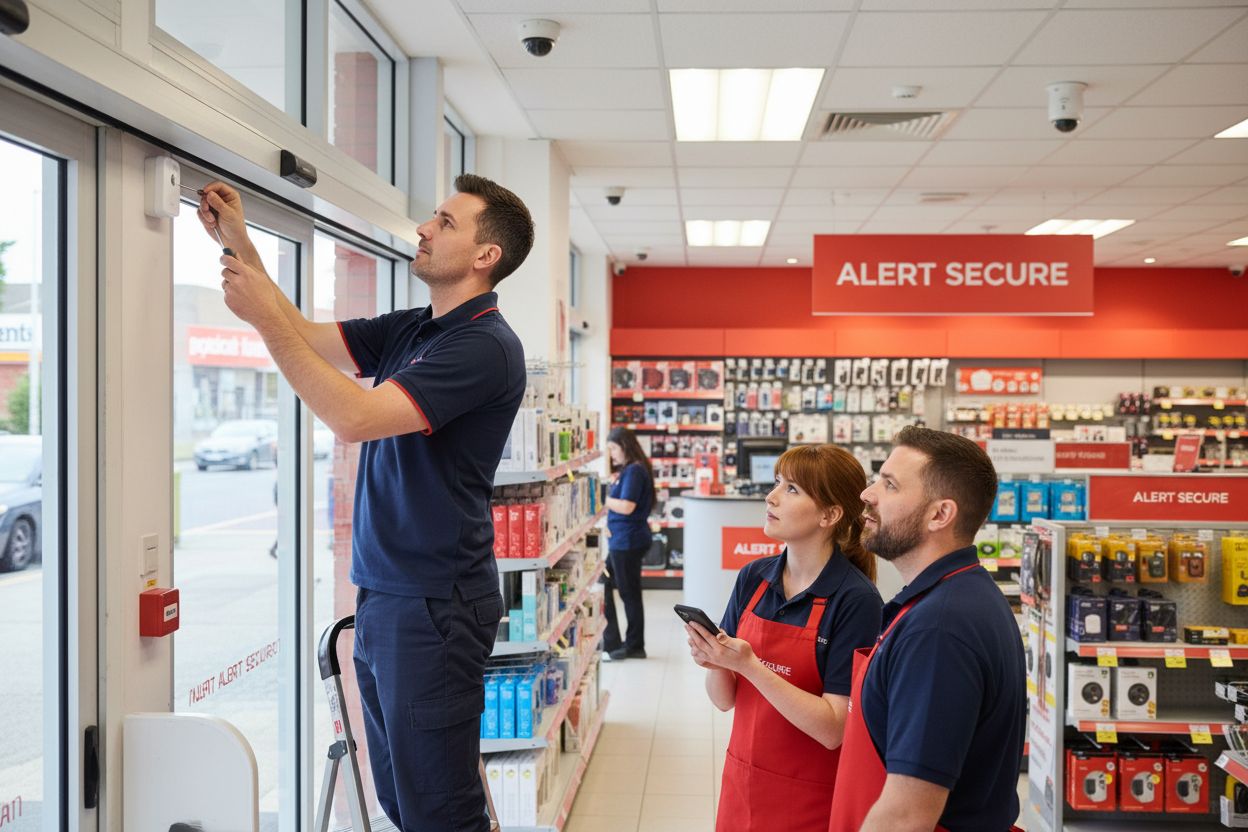 commercial alarm installation