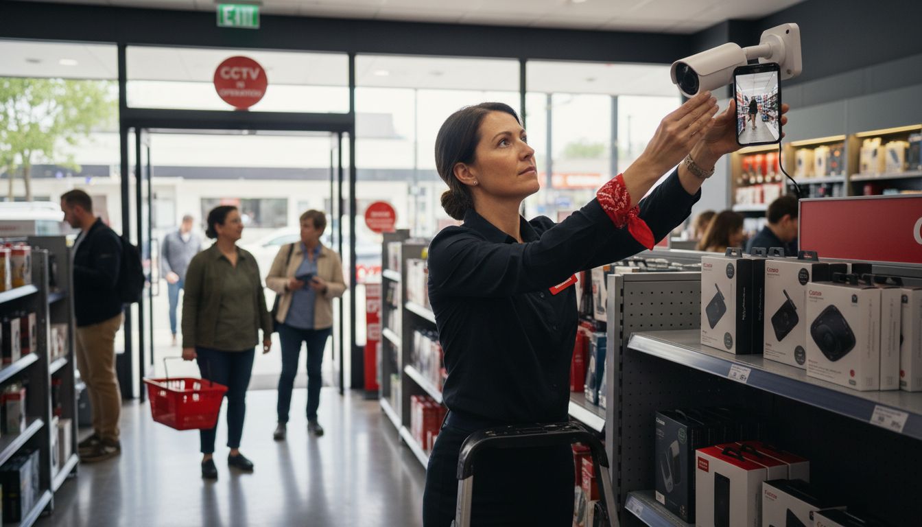 wireless cctv retail