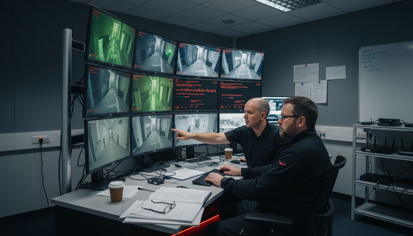 security system control room