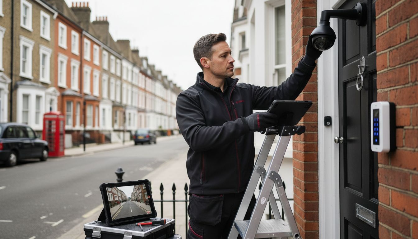 residential CCTV install