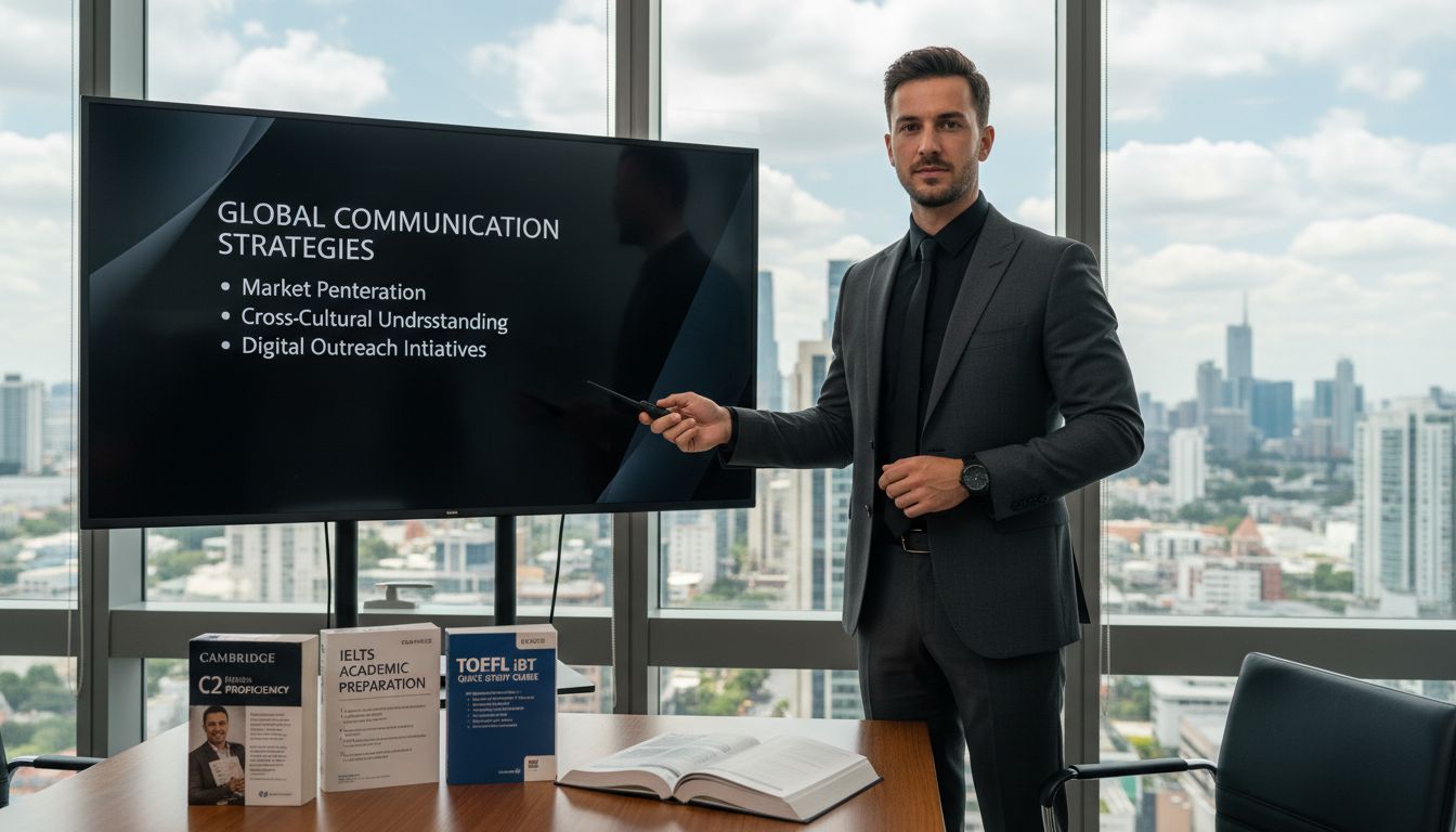 presentación profesional inglés