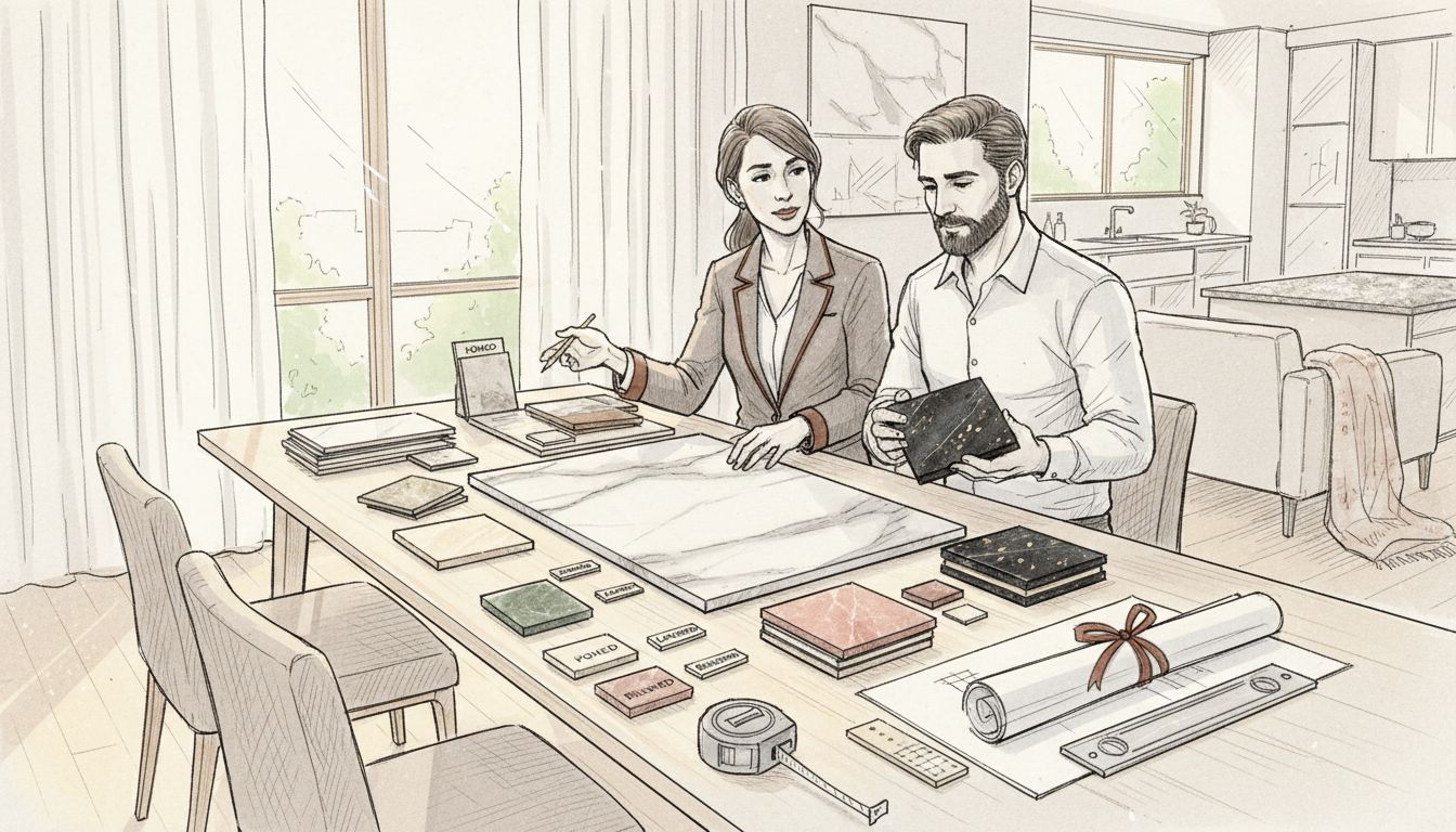 natural stone selection process