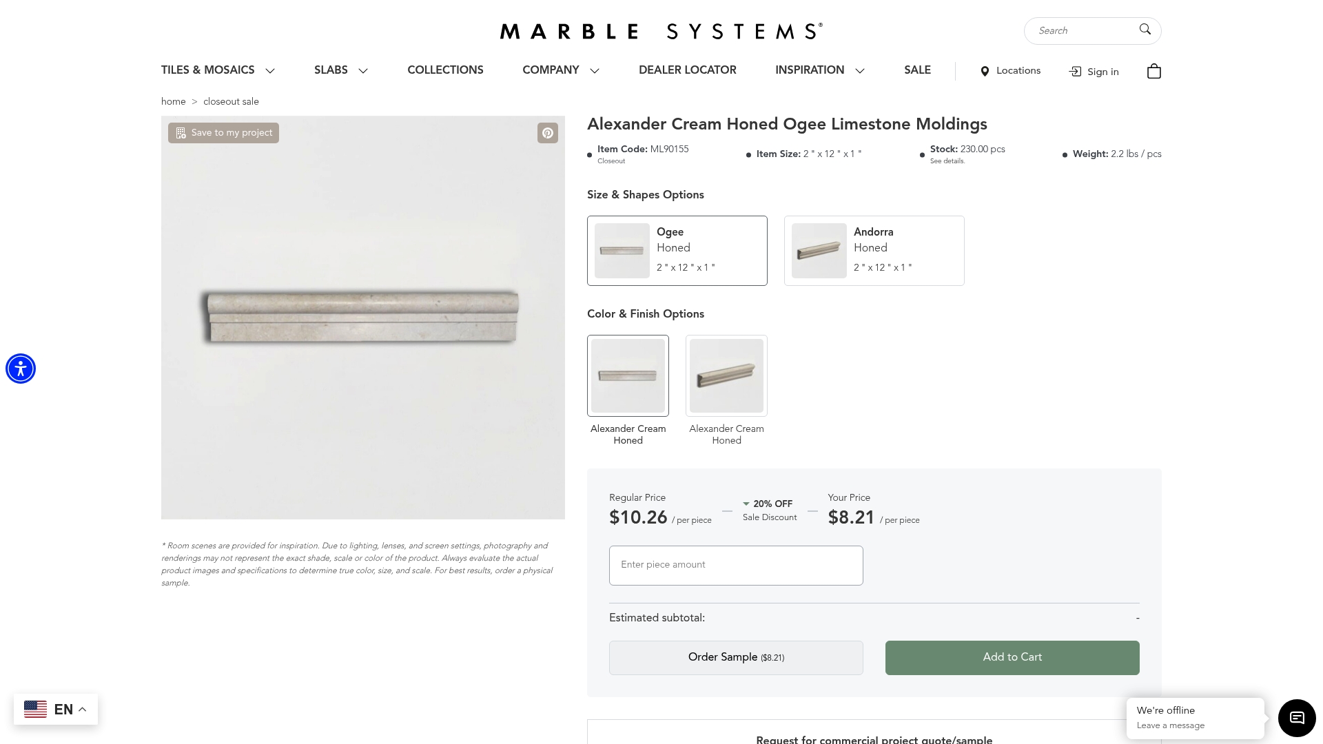 https://marblesystems.com/product/alexander-cream-honed-ogee-limestone-moldings-2x12