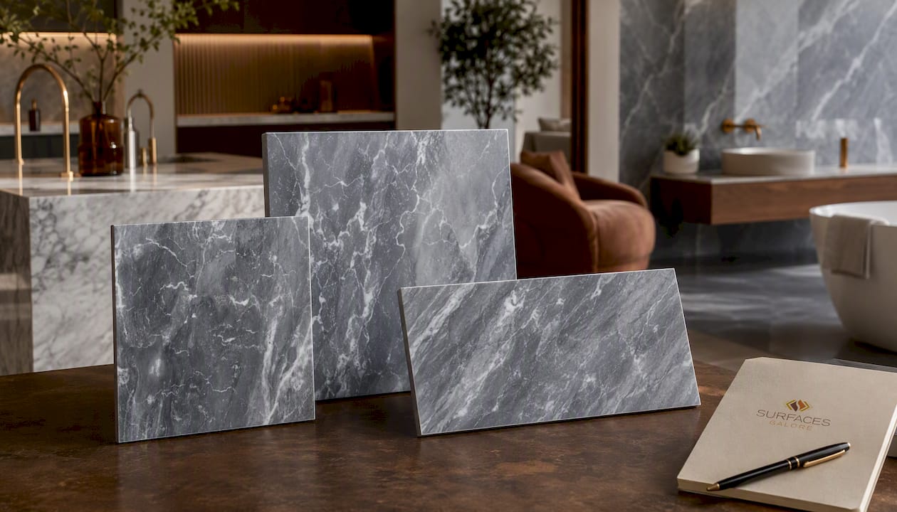 Bardiglio Nuvolato 12X12 Marble Polished or Honed