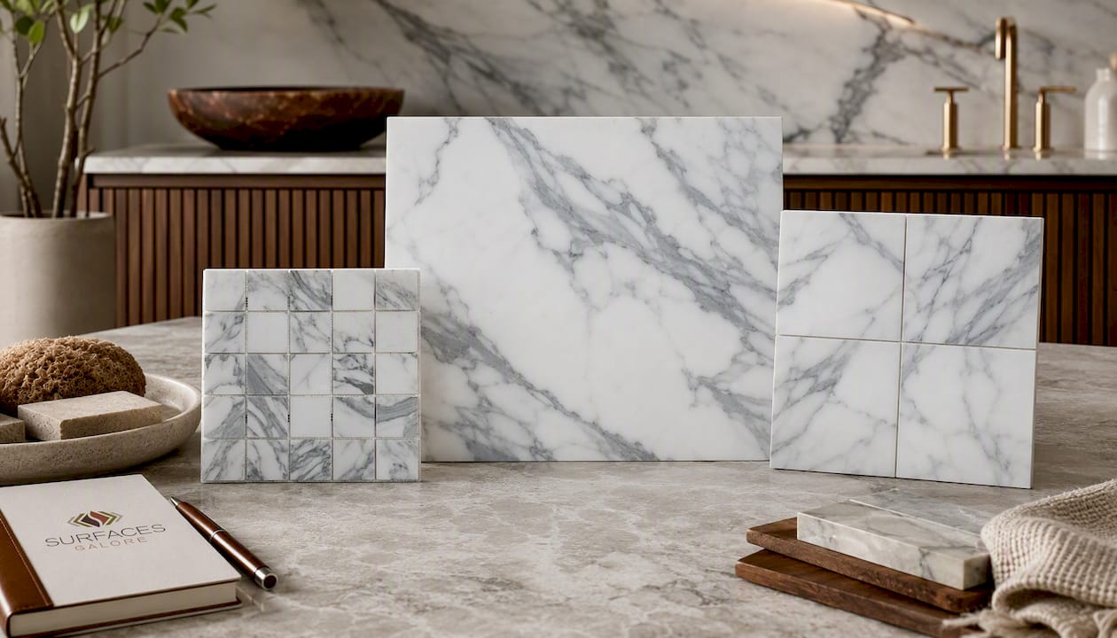 Arabescato Corchia 2X2 Polished or Honed