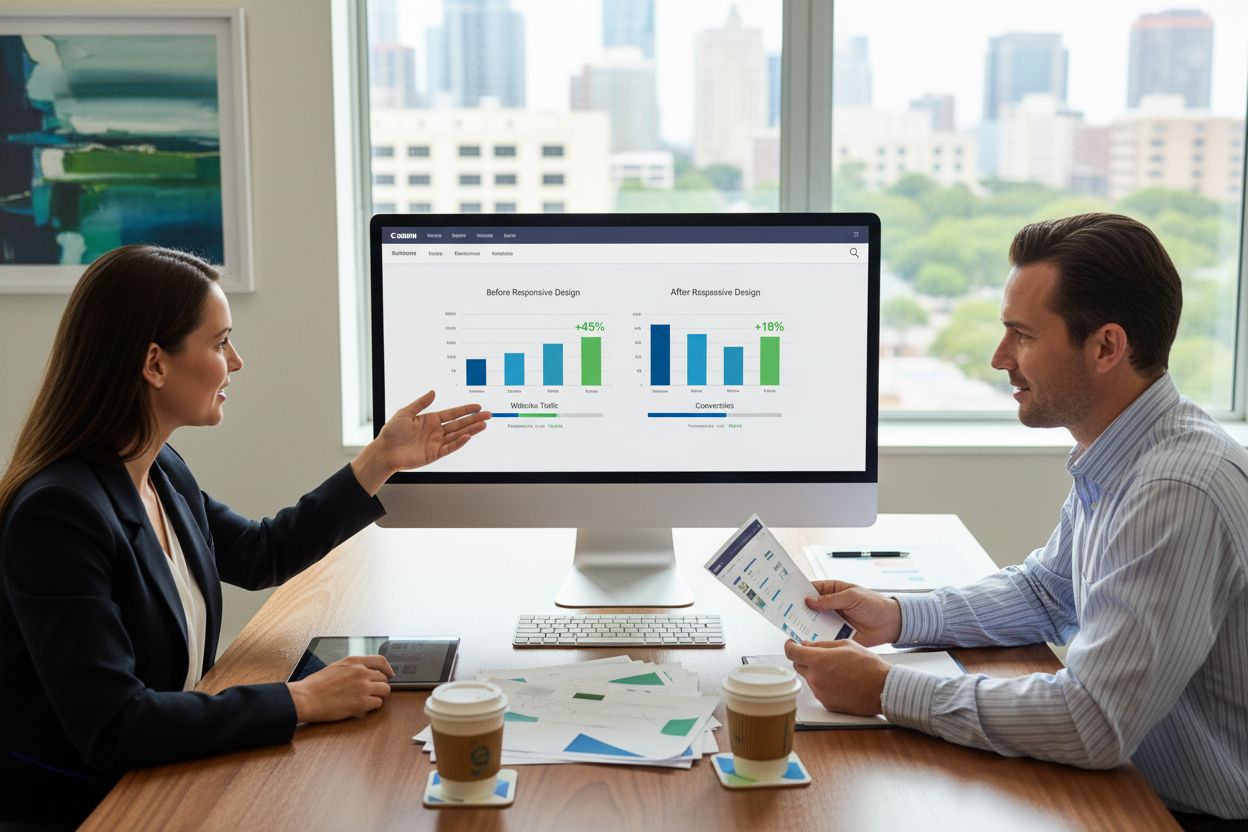 business analytics website performance