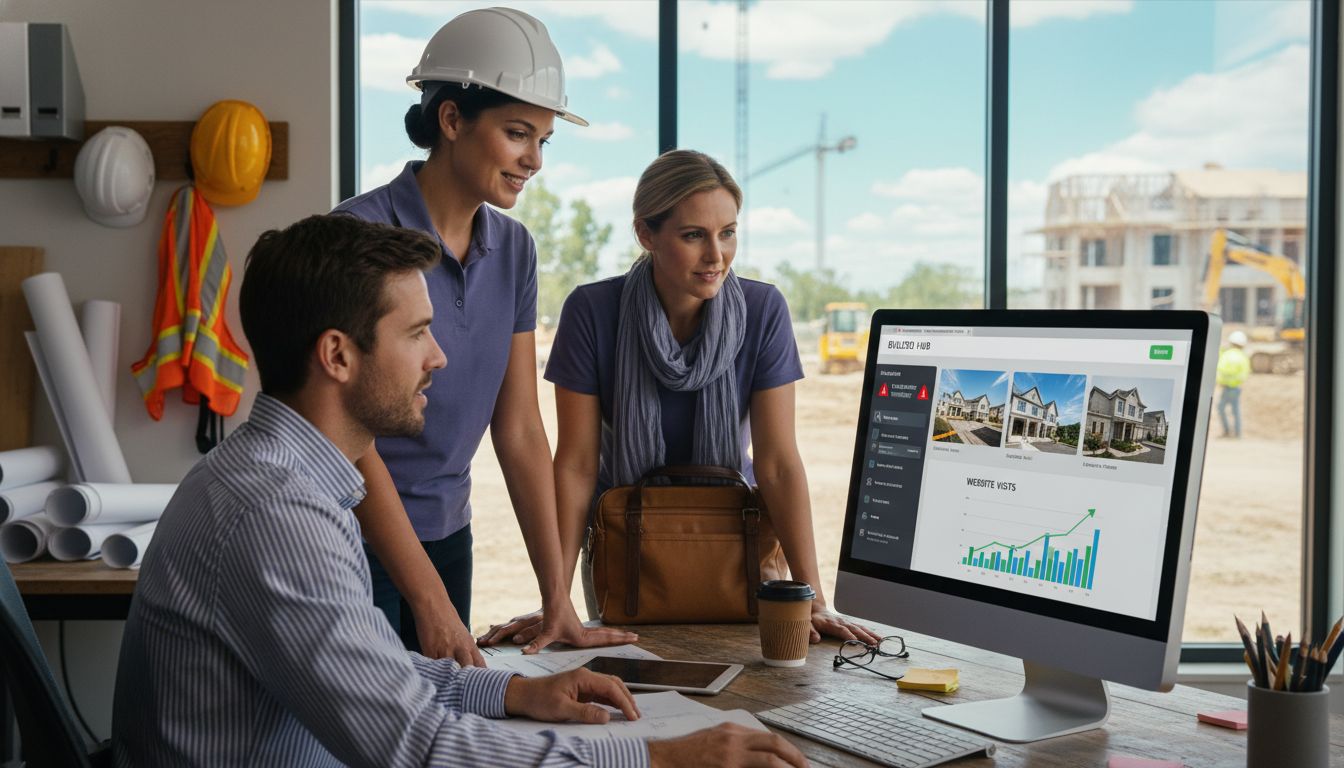 website leads construction